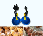 Bebedero automático pollos,gallinas aves  jaula - Imagen 9