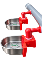 BEBEDERO AUTOMÁTICO  PARA CUY,CONEJO AVES CON BASE DE ALUMINIO - Imagen 7