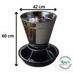 Comedero automático Acer inoxidable para lechón - Imagen 4