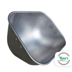 Comedero de acero inoxidable 42 cm para cerdos,cerdas de Calidad premium