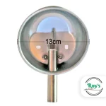 Bebedero automático cerdo lechón tipo tazón acero inox 13cm - Imagen 3