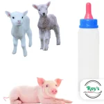 Biberón botella con tetina de 500ml para oveja leche mascota