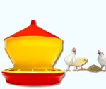 COMEDERO PARA POLLO INFANTIL CON REJILLA Y TAPA 5KG