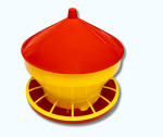 COMEDERO PARA POLLO INFANTIL CON REJILLA Y TAPA 5KG - Imagen 2